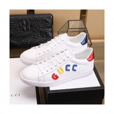 Gucci 2020 Mens Leather Sneakers - 구찌 2020 남성용 레더 스니커즈 GUCS0920,Size(240 