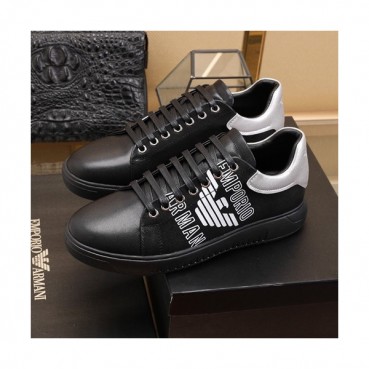 Armani 2020 Mens Leather Sneakers  - 알마니 2020 남성용 레더 스니커즈 ARMS0250,Size(240 