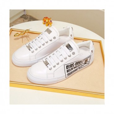 Philipp plein 2020 Mens Leather Sneakers  - 필립플레인 2020 남성용 레더 스니커즈 PPS0207,Size(240 