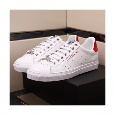 Philipp plein 2020 Mens Leather Sneakers  - 필립플레인 2020 남성용 레더 스니커즈 PPS0204,Size(240 