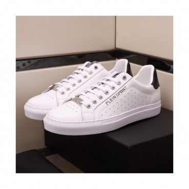 Philipp plein 2020 Mens Leather Sneakers  - 필립플레인 2020 남성용 레더 스니커즈 PPS0203,Size(240 