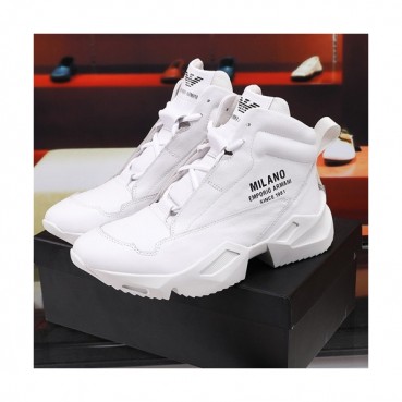 Armani 2020 Mens Leather Sneakers  - 알마니 2020 남성용 레더 스니커즈 ARMS0245,Size(240 