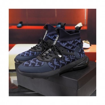 Armani 2020 Mens Knit Boots Sneakers  - 알마니 2020 남성용 니트 부츠 스니커즈 ARMS0242,Size(240 