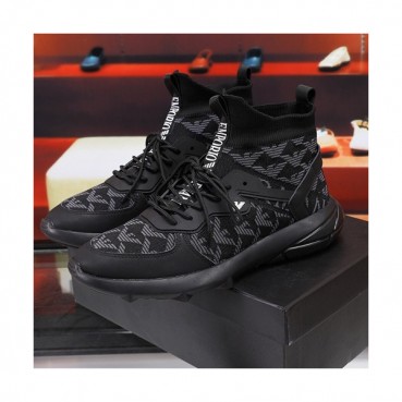 Armani 2020 Mens Knit Boots Sneakers  - 알마니 2020 남성용 니트 부츠 스니커즈 ARMS0241,Size(240 