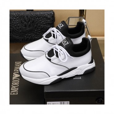 Armani 2020 Mens Leather Sneakers  - 알마니 2020 남성용 레더 스니커즈 ARMS0239,Size(240 