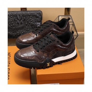 Louis Vuitton 2020 Mens Leather Sneakers - 루이비통 2020 남성용 레더 스니커즈 LOUS0823,Size(240 