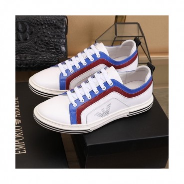 Armani 2020 Mens Leather Sneakers  - 알마니 2020 남성용 레더 스니커즈 ARMS0227,Size(240 