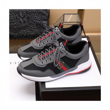 Gucci 2020 Mens Leather Sneakers - 구찌  2020 남성용 레더 스니커즈 GUCS0885,Size(240 