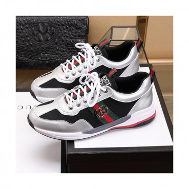 Gucci 2020 Mens Leather Sneakers - 구찌  2020 남성용 레더 스니커즈 GUCS0884,Size(240 