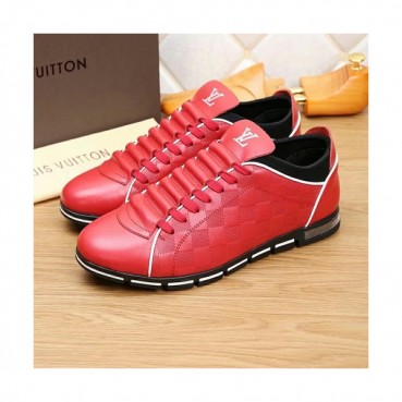 Louis Vuitton 2020 Mens Leather Sneakers - 루이비통 2020 남성용 레더 스니커즈 LOUS0814,Size(240 