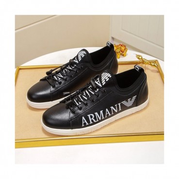 Armani 2020 Mens Leather Sneakers  - 알마니 2020 남성용 레더 스니커즈 ARMS0225,Size(240 