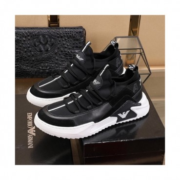 Armani 2020 Mens Leather Sneakers  - 알마니 2020 남성용 레더 스니커즈 ARMS0222,Size(240 