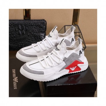 Armani 2020 Mens Leather Sneakers  - 알마니 2020 남성용 레더 스니커즈 ARMS0221,Size(240 