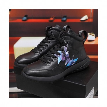 Armani 2020 Mens Leather Sneakers  - 알마니 2020 남성용 레더 스니커즈 ARMS0218,Size(240 