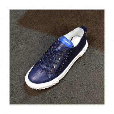 Giuseppe Zanoti 2020 Mens Leather Sneakers - 쥬세페자노티 2020 남성용 레더 스니커즈 GZS0059,Size(240 