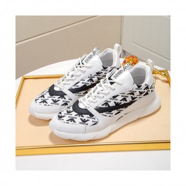 Armani 2020 Mens Leather Sneakers  - 알마니 2020 남성용 레더 스니커즈 ARMS0210,Size(240 