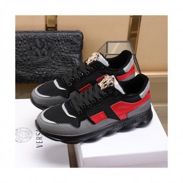 Versace 2020 Mens Leather Sneakers - 베르사체 2020 남성용 레더 스니커즈 VERS0398,Size (240 