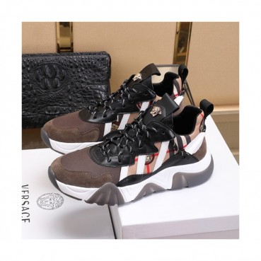 Versace 2020 Mens Leather Sneakers - 베르사체 2020 남성용 레더 스니커즈 VERS0395,Size (240 