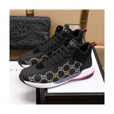 Gucci 2020 Mens Leather Sneakers - 구찌 2020 남성용 레더 스니커즈 GUCS0807,Size(240 