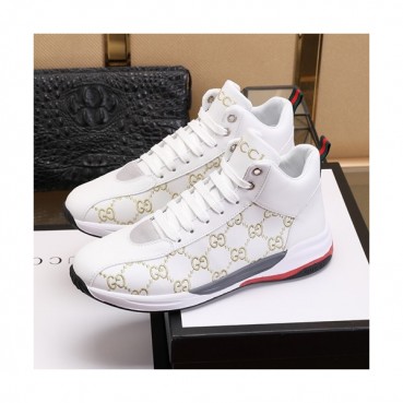 Gucci 2020 Mens Leather Sneakers - 구찌 2020 남성용 레더 스니커즈 GUCS0806,Size(240 