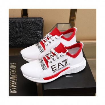 Armani 2020 Mens Leather Sneakers  - 알마니 2020 남성용 레더 스니커즈 ARMS0199,Size(240 