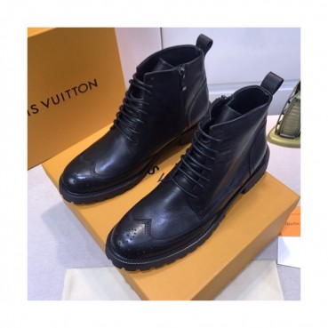 Louis Vuitton 2020 Mens Leather Boots Sneakers - 루이비통 2020 남성용 레더 부츠 스니커즈 LOUS0773,Size(240 
