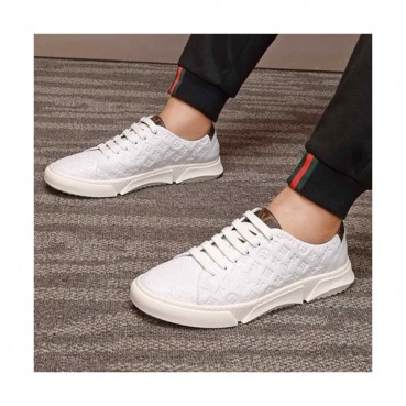 Louis Vuitton 2020 Mens Leather Sneakers - 루이비통 2020 남성용 레더 스니커즈 LOUS0756,Size(240 