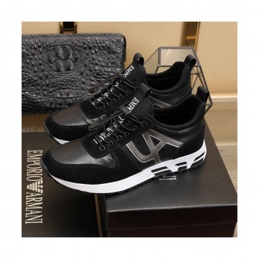 Armani 2020 Mens Leather Sneakers  - 알마니 2020 남성용 레더 스니커즈 ARMS0184,Size(240 