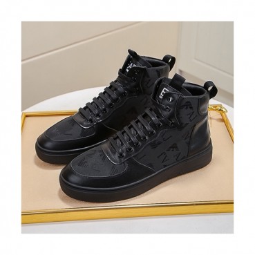 Armani 2019 Mens Leather Sneakers  - 알마니 2019 남성용 레더 스니커즈 ARMS0182,Size(240 