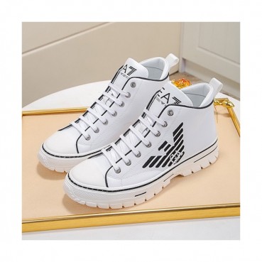 Armani 2020 Mens Leather Sneakers  - 알마니 2020 남성용 레더 스니커즈 ARMS0180,Size(240 