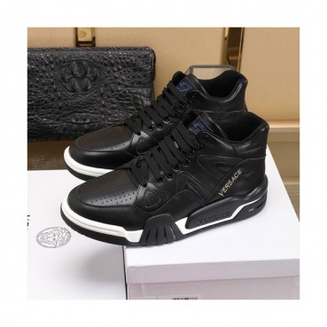 Versace 2020 Mens Leather Sneakers - 베르사체 2020 남성용 레더 스니커즈 VERS0370,Size (240 