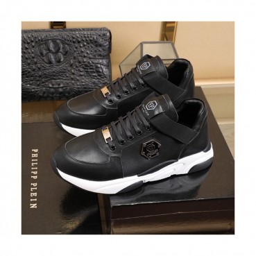 Philipp plein 2020 Mens Leather Sneakers  - 필립플레인 2020 남성용 레더 스니커즈 PPS0183,Size(240 