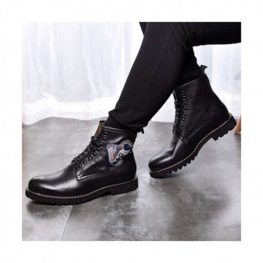 Louis Vuitton 2020 Mens Leather Boots Sneakers - 루이비통 2020 남성용 레더 부츠 스니커즈 LOUS0708,Size(240 