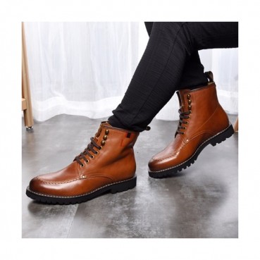 Louis Vuitton 2020 Mens Leather Boots Sneakers - 루이비통 2020 남성용 레더 부츠 스니커즈 LOUS0707,Size(240 