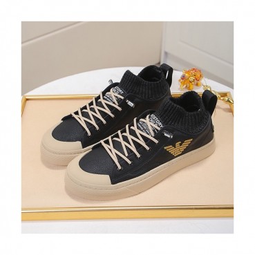 Armani 2019 Mens Leather Sneakers  - 알마니 2019 남성용 레더 스니커즈 ARMS0171,Size(240 