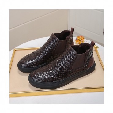 Bottega Veneta 2020 Mens Leather Sneakers - 보테가베네타 2020 남성용 레더 스니커즈, BVS0106.Size(240 