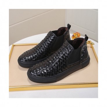 Bottega Veneta 2020 Mens Leather Sneakers - 보테가베네타 2020 남성용 레더 스니커즈, BVS0105.Size(240 
