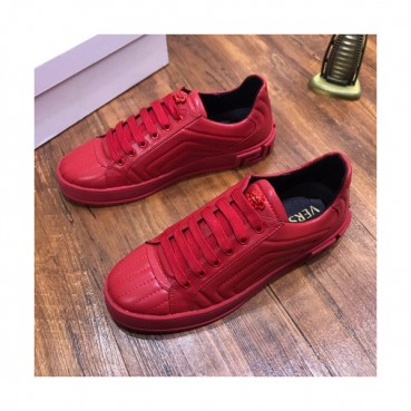 Versace 2020 Mens Leather Sneakers - 베르사체 2020 남성용 레더 스니커즈 VERS0348,Size (240 