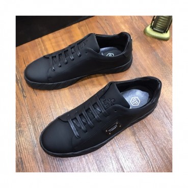 Philipp plein 2020 Mens Leather Sneakers  - 필립플레인 2020 남성용 레더 스니커즈 PPS0179,Size(240 
