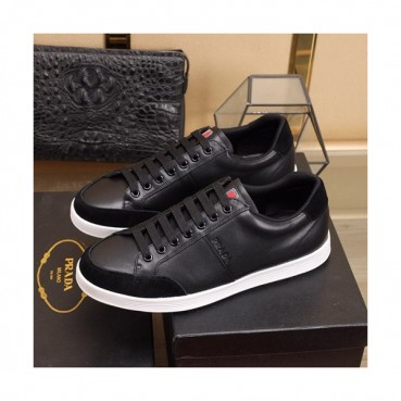 Prada 2020 Mens Leather Sneakers - 프라다 2020 남성용 레더 스니커즈,PRAS0276,Size(240 