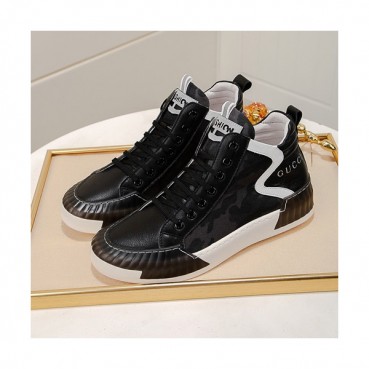 Gucci 2020 Mens Leather Sneakers - 구찌 2020 남성용 레더 스니커즈 GUCS0717,Size(240 
