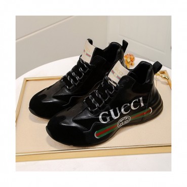 Gucci 2020 Mens Leather Sneakers - 구찌 2020 남성용 레더 스니커즈 GUCS0715,Size(240 