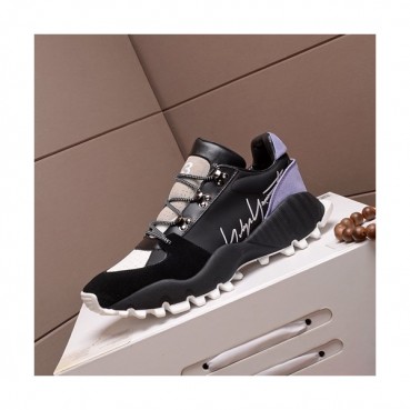 Y-3 2020 Mens Leather Sneakers 