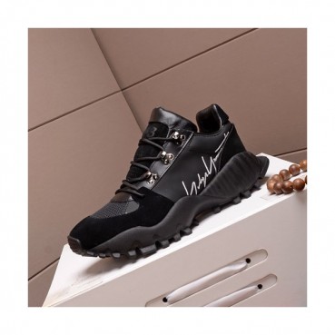 Y-3 2020 Mens Leather Sneakers 