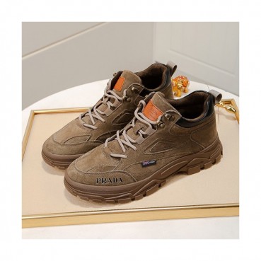 Prada 2020 Mens Leather Sneakers - 프라다 2020 남성용 레더 스니커즈,PRAS0270,Size(240 