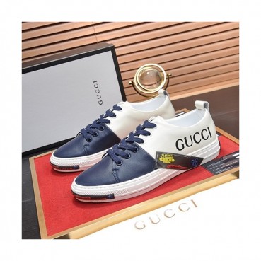 Gucci 2020 Mens Leather Sneakers - 구찌 2020 남성용 레더 스니커즈 GUCS0661,Size(240 