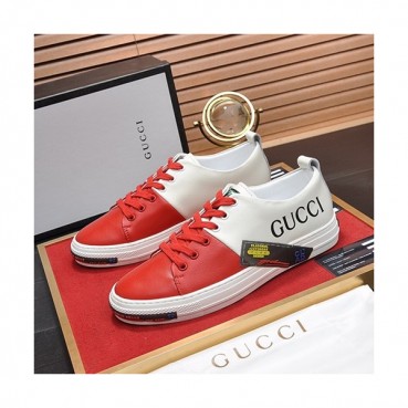 Gucci 2020 Mens Leather Sneakers - 구찌 2020 남성용 레더 스니커즈 GUCS0660,Size(240 