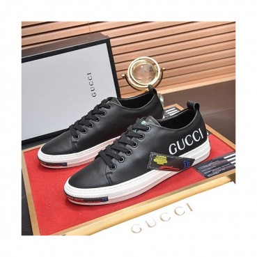 Gucci 2020 Mens Leather Sneakers - 구찌 2020 남성용 레더 스니커즈 GUCS0658,Size(240 