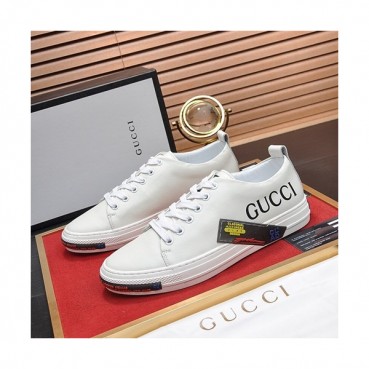 Gucci 2020 Mens Leather Sneakers - 구찌 2020 남성용 레더 스니커즈 GUCS0657,Size(240 