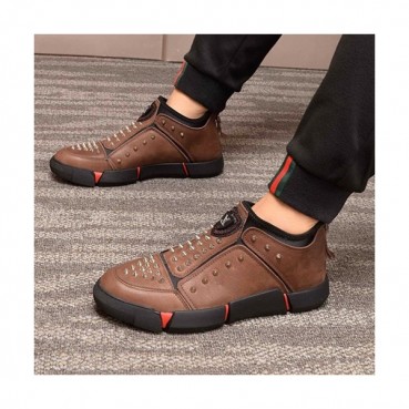 Louis Vuitton 2020 Mens Leather Sneakers - 루이비통 2020 남성용 레더 스니커즈 LOUS0561,Size(240 